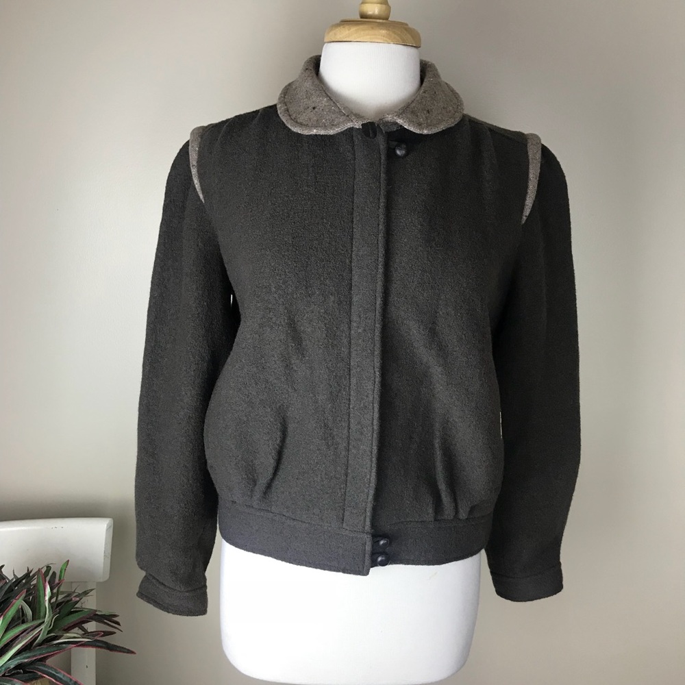 Geiger Tyrol Vintage Bomber Full Zip Up Jacket